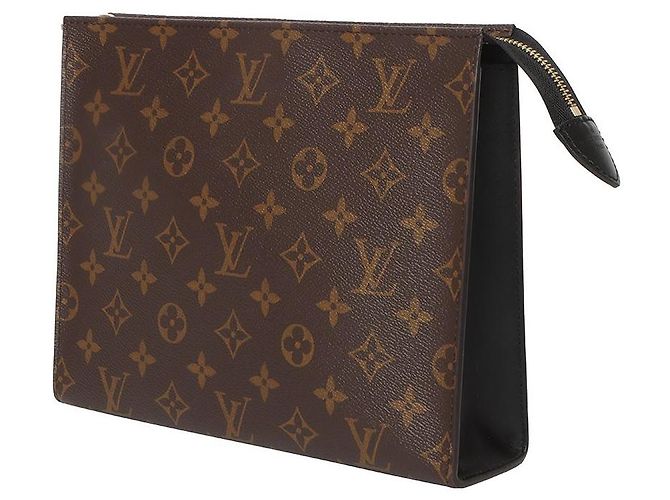 Louis Vuitton Pochette Toilette Monogram NM Nero - vista 2