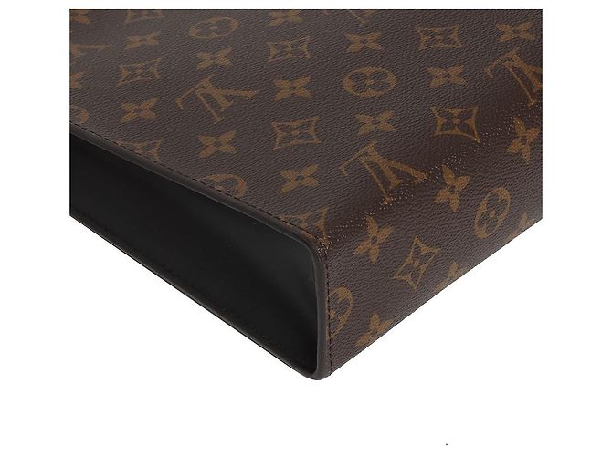 Louis Vuitton Pochette Toilette Monogram NM Nero - vista 7
