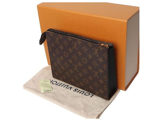 Louis Vuitton Pochette Toilette Monogram NM Nero - vista 9
