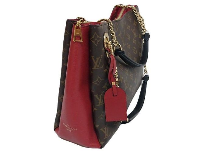Louis Vuitton Borsa a Spalla Monogram Canvas Cherry Shiren MM Nero - vista 5