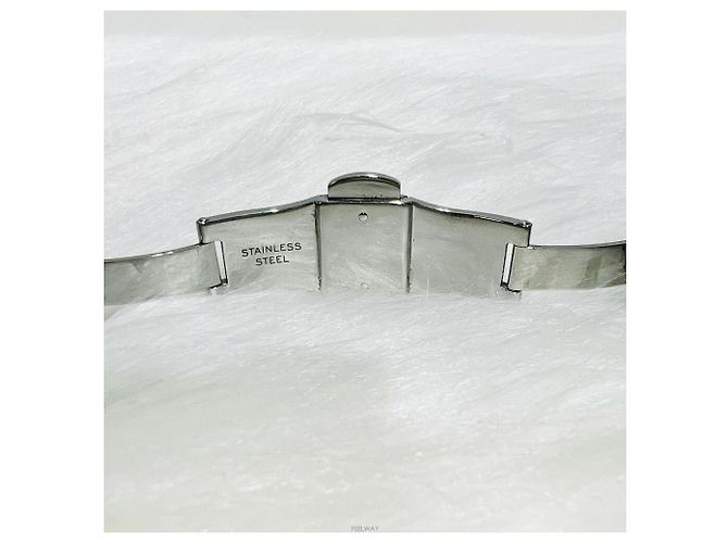 Bulgari Unisex-Uhr mit Perlmuttzifferblatt und Diamanten Weiß - Ansicht 7