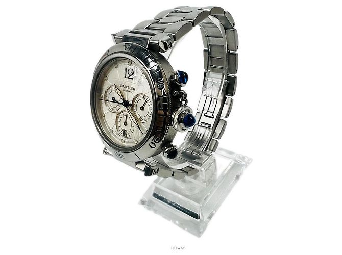 Cartier Orologio Cronografo Automatico da Uomo Pasha Multicolore - vista 3