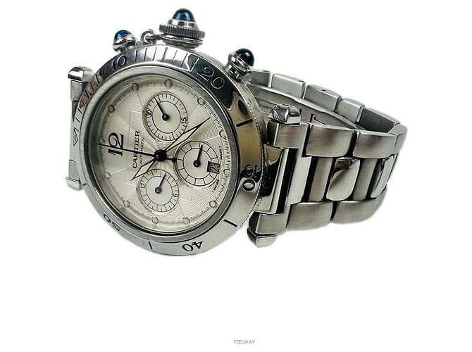 Cartier Orologio Cronografo Automatico da Uomo Pasha Multicolore - vista 6
