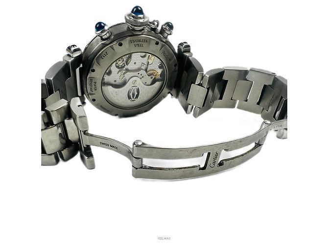 Cartier Orologio Cronografo Automatico da Uomo Pasha Multicolore - vista 7