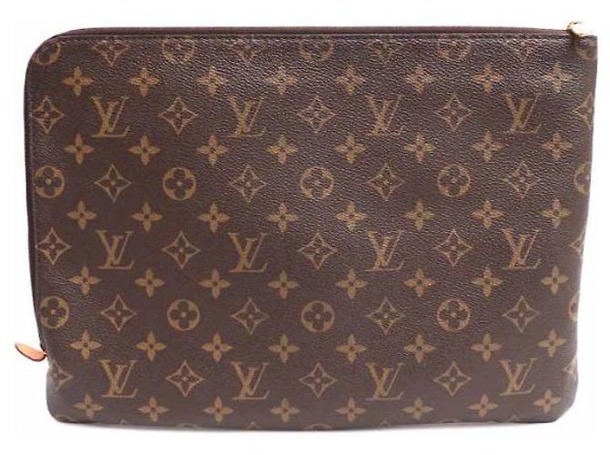 Louis Vuitton Clutch Monogram Etui Voyage MM Multicolore - vista 10