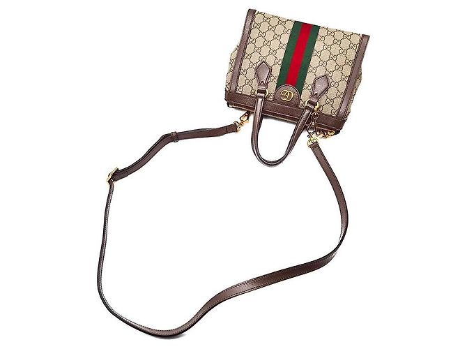 Gucci Borsa a tracolla Ophidia GG piccola Multicolore - vista 4