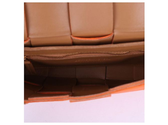 Bottega Veneta Piccola borsa a tracolla Cassette Arancione - vista 11