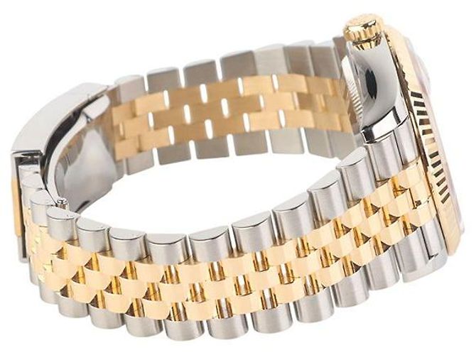 Rolex Orologio da uomo Datejust Combination Roman White Bianco - vista 6
