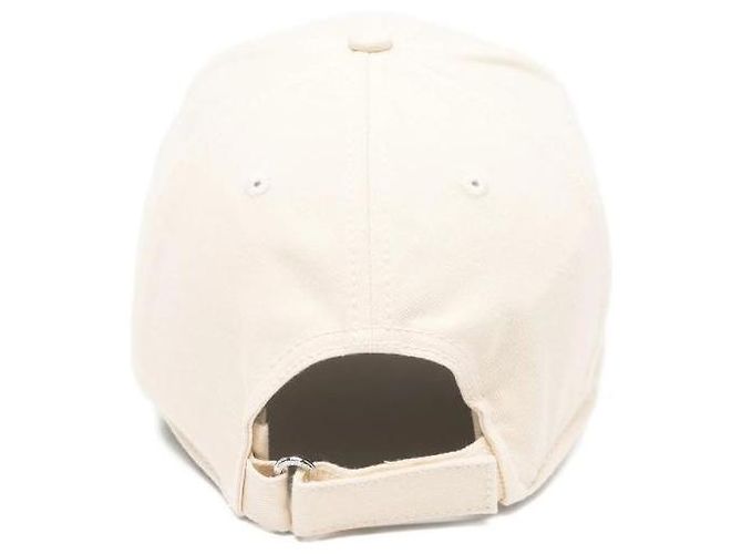 Moncler Boné de Beisebol em Gabardine Branco - vista 6