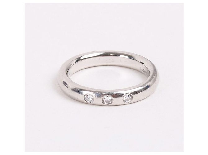 Tiffany & Co Anello Peretti in platino e diamante Argento - vista 2