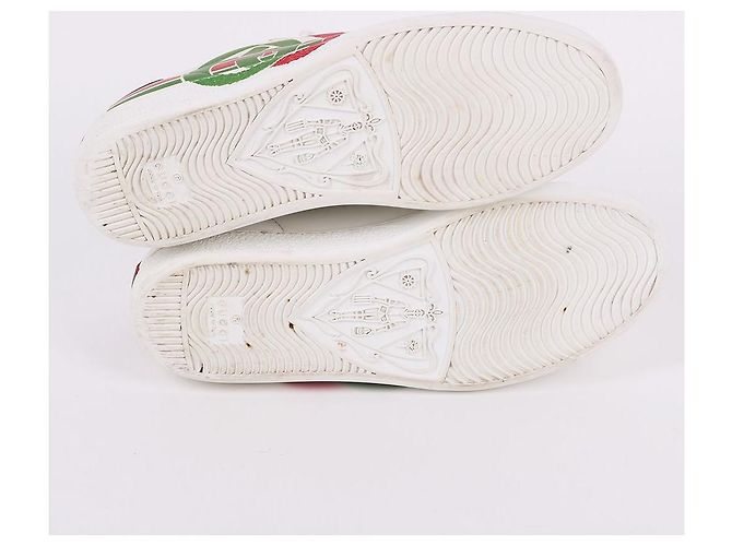 Gucci Weiße Damen-Sneaker mit Interlocking-Logo - Ansicht 8