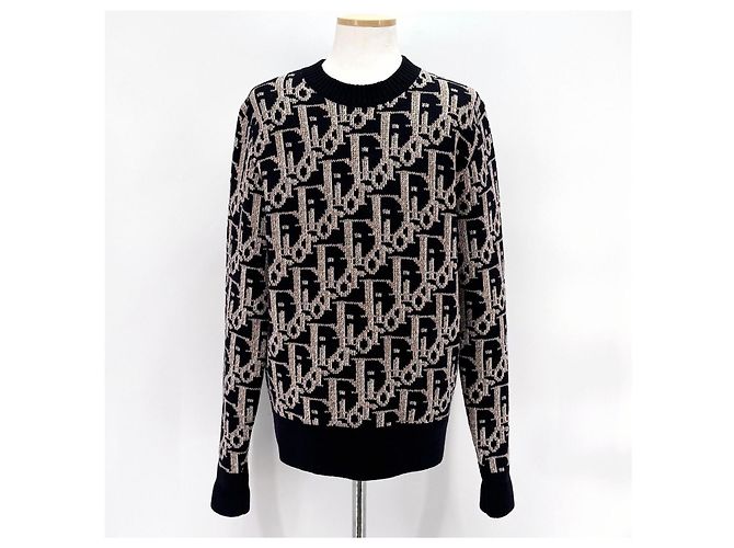 Dior Suéter de malha jacquard Oblique - vista 4