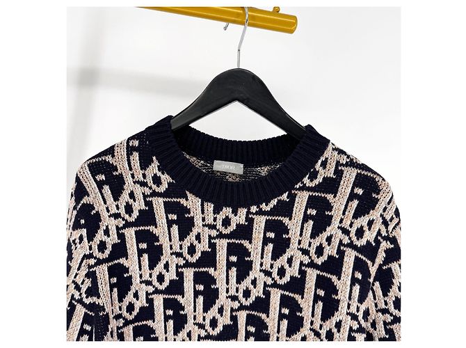 Dior Suéter de malha jacquard Oblique - vista 6