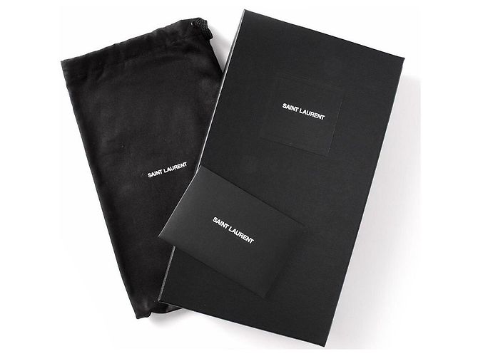 Saint Laurent Black Monogram HOBO QUEENS Leder Tasche Schwarz - Ansicht 10