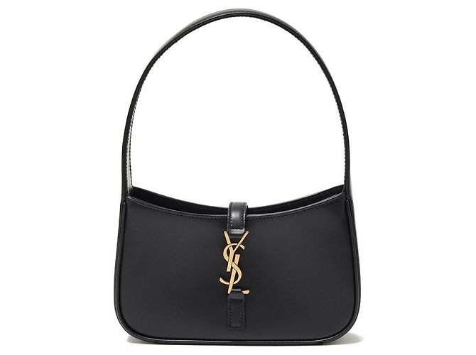 Saint Laurent Black Monogram HOBO QUEENS Leder Tasche Schwarz - Ansicht 11