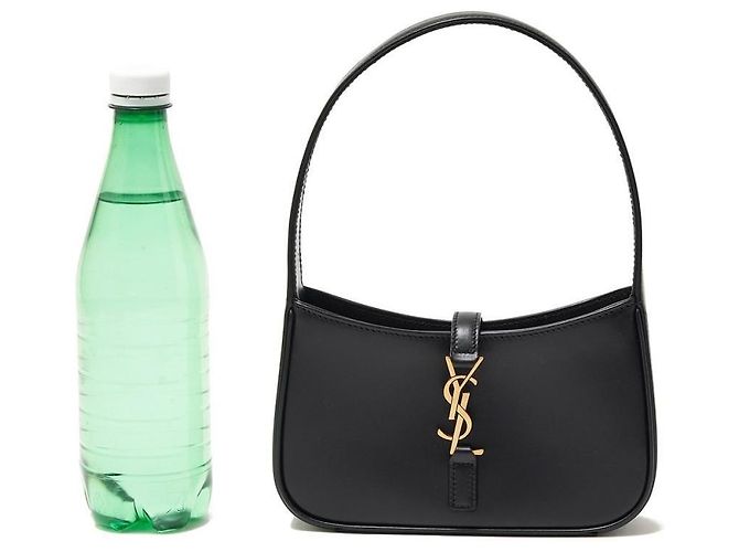 Saint Laurent Black Monogram HOBO QUEENS Leder Tasche Schwarz - Ansicht 14