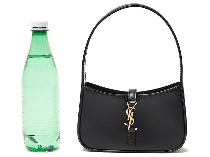 Saint Laurent Black Monogram HOBO QUEENS Leder Tasche Schwarz - Ansicht 4