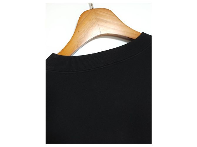 Balenciaga Black Paris Flag Embroidered Sweatshirt - view 4