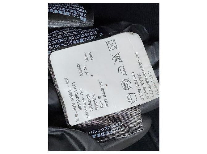 Balenciaga Black Paris Flag Embroidered Sweatshirt - view 5
