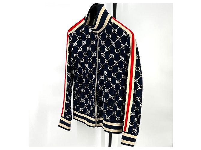 Gucci GG Jacquard Zip Jacket Size Multiple colors - view 3