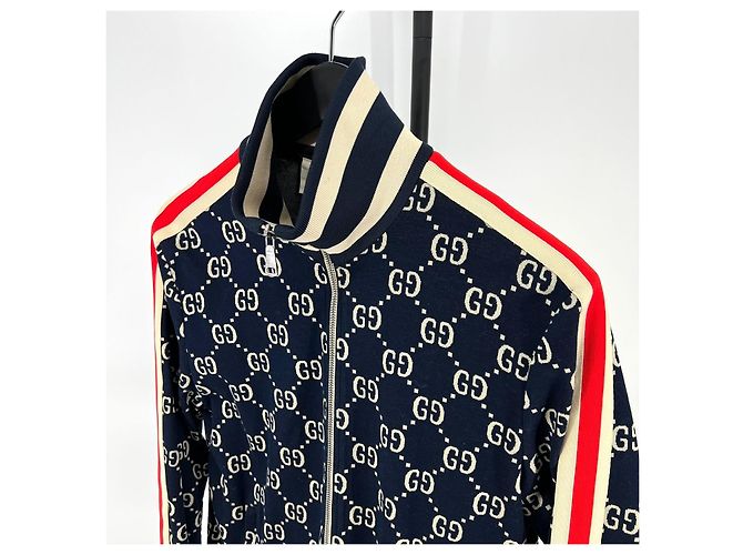 Gucci GG Jacquard Zip Jacket Size Multiple colors - view 5