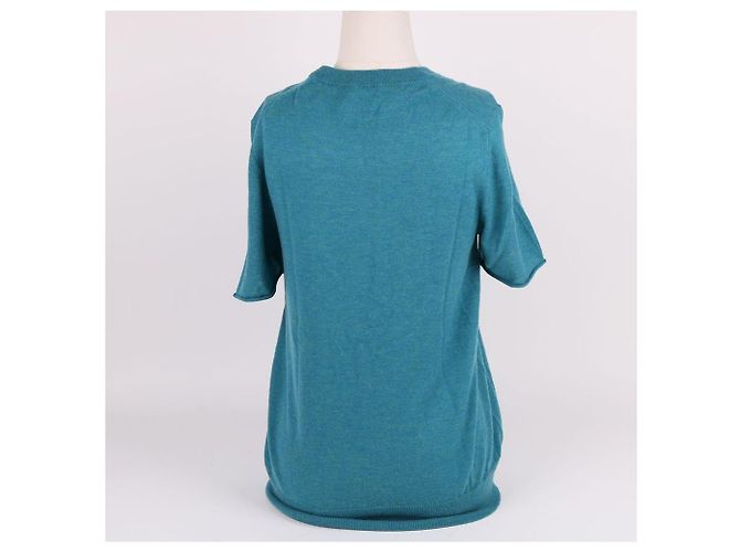 Zadig & Voltaire Cashmere Aqua XS T-Shirt für Damen Blau - Ansicht 4