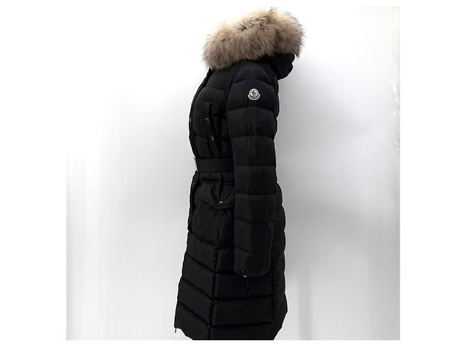 Chaqueta larga de plumón Moncler Chloe Plata - vista 4