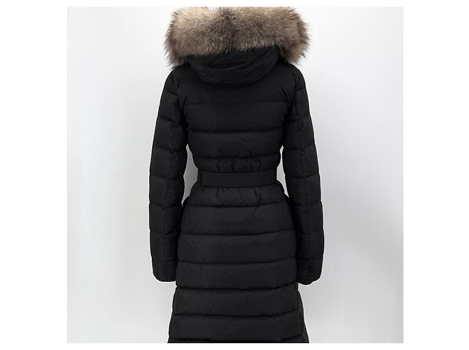 Chaqueta larga de plumón Moncler Chloe Plata - vista 6