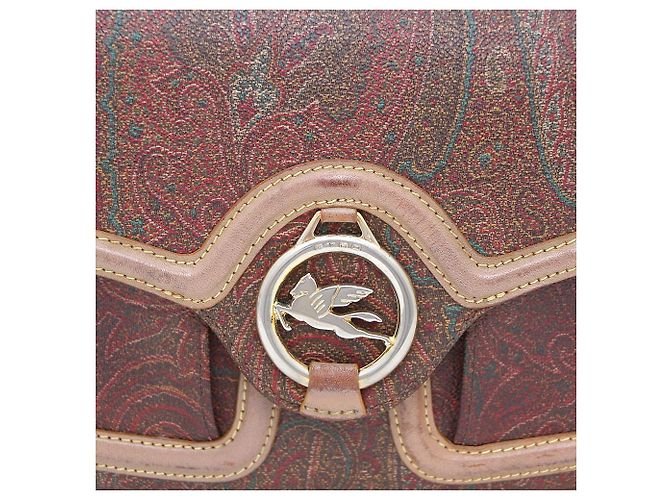 Etro Borsa a Spalla Paisley Pegasus Multicolore - vista 6