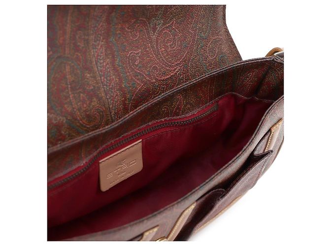 Etro Borsa a Spalla Paisley Pegasus Multicolore - vista 9