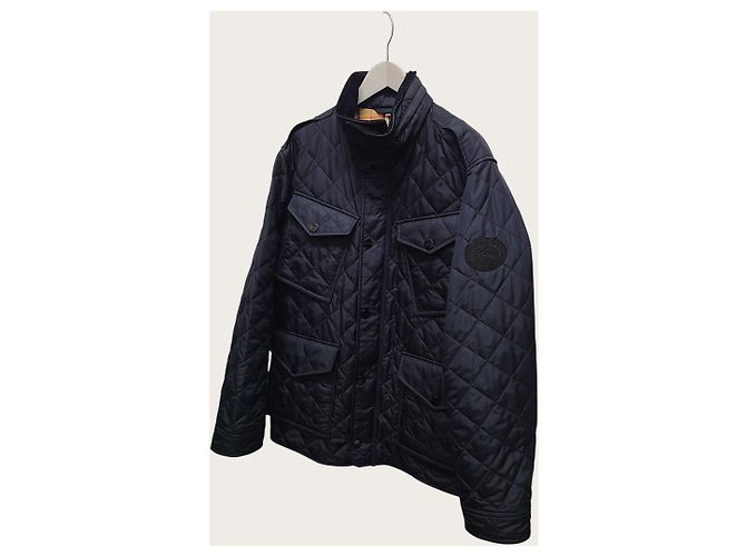 Burberry Giacca da campo trapuntata Black Diamond Ascott Nero - vista 2