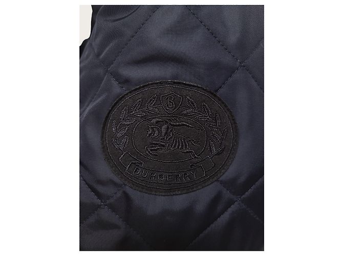 Burberry Giacca da campo trapuntata Black Diamond Ascott Nero - vista 3