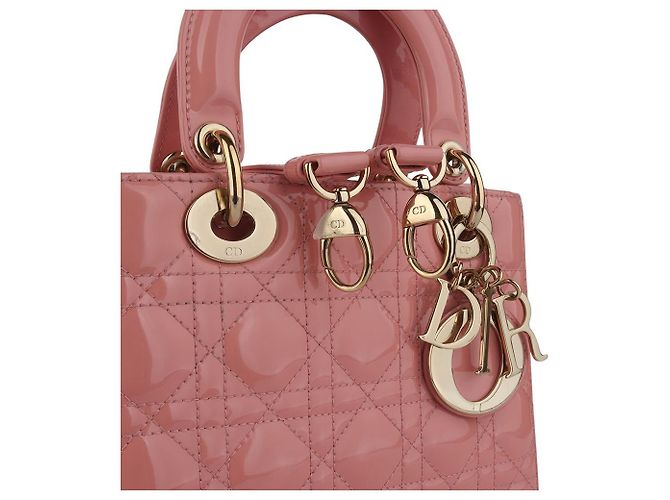 Dior Patent Cannage Lady Small Rot - Ansicht 7