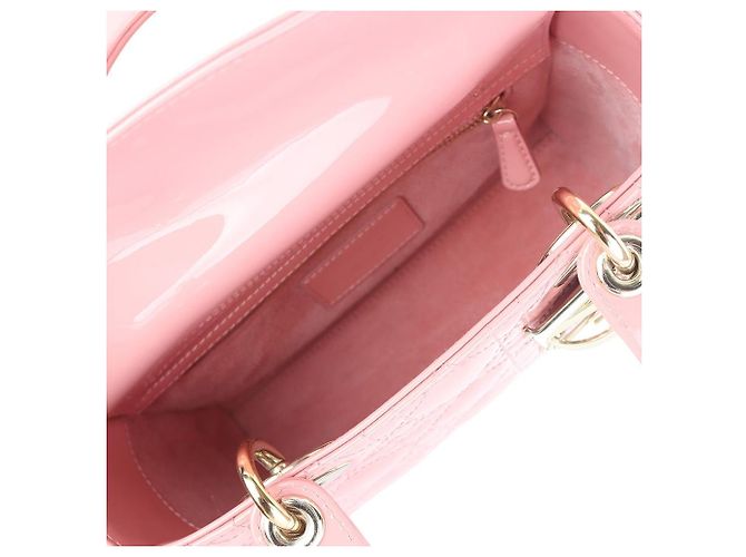 Dior Patent Cannage Lady Small Rot - Ansicht 8