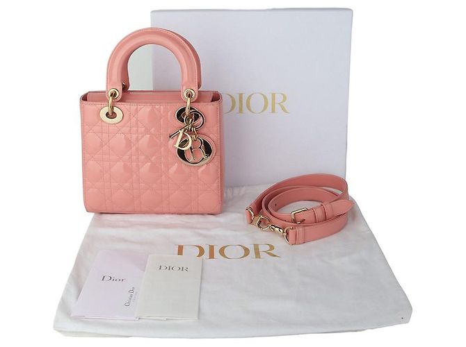 Dior Patent Cannage Lady Small Rot - Ansicht 9