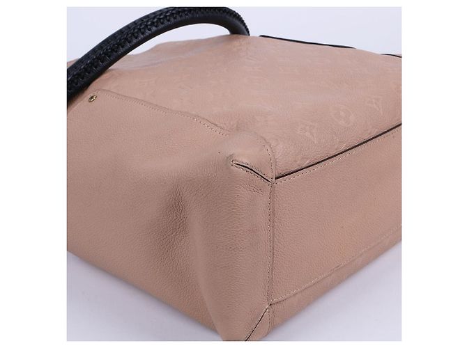 Louis Vuitton Bagatelle Ledertasche in Beige Braun - Ansicht 10