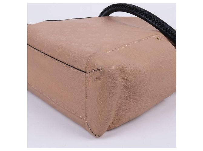 Louis Vuitton Bagatelle Ledertasche in Beige Braun - Ansicht 9