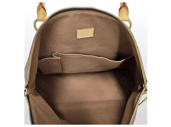 Louis Vuitton Borsa Tote Orizzontale Monogram Lockit da donna Marrone - vista 10