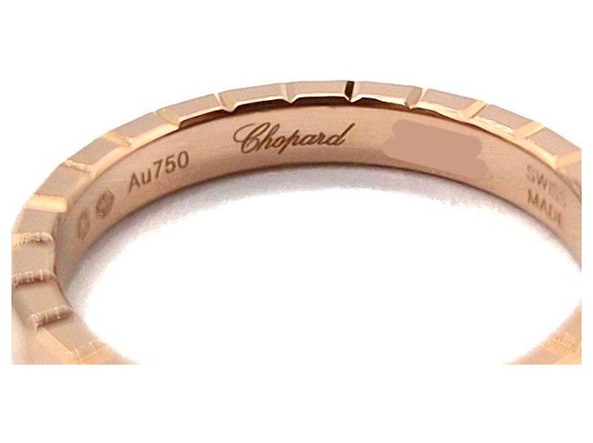 Chopard Anillo Ice Cube Diamante Rosa - vista 6
