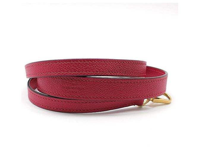 Louis Vuitton Borsa a Spalla Monogram Empreinte Montaigne BB Rosso - vista 8