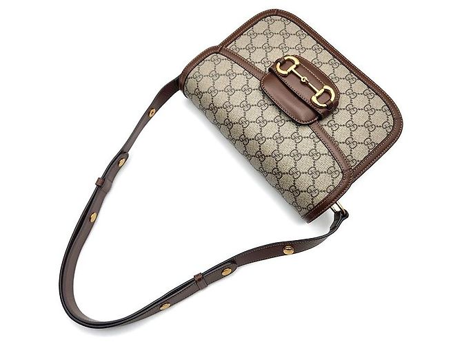 Gucci Borsa a Spalla Horsebit Multicolore - vista 4