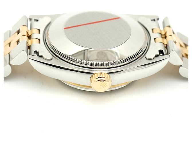 Rolex Datejust Medium Original Diamond Computer Dial Damenuhr Golden - Ansicht 13