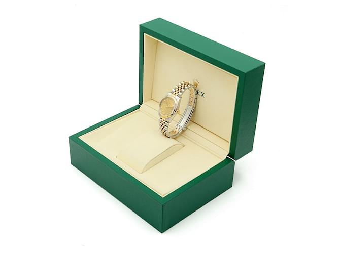 Rolex Datejust Medium Original Diamond Computer Dial Damenuhr Golden - Ansicht 25