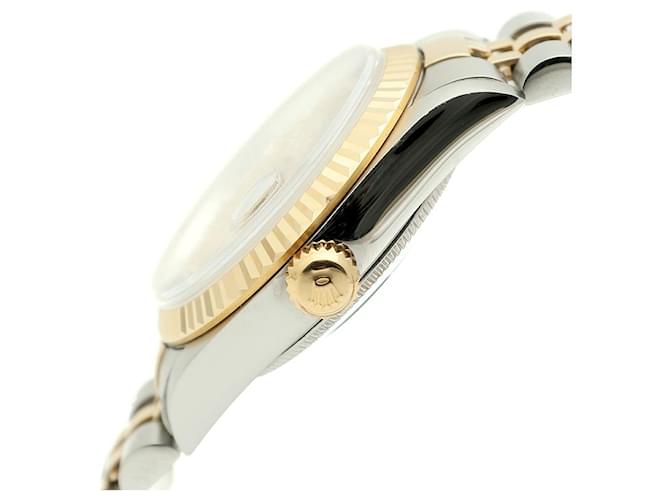 Rolex Datejust Medium Original Diamond Computer Dial Damenuhr Golden - Ansicht 9