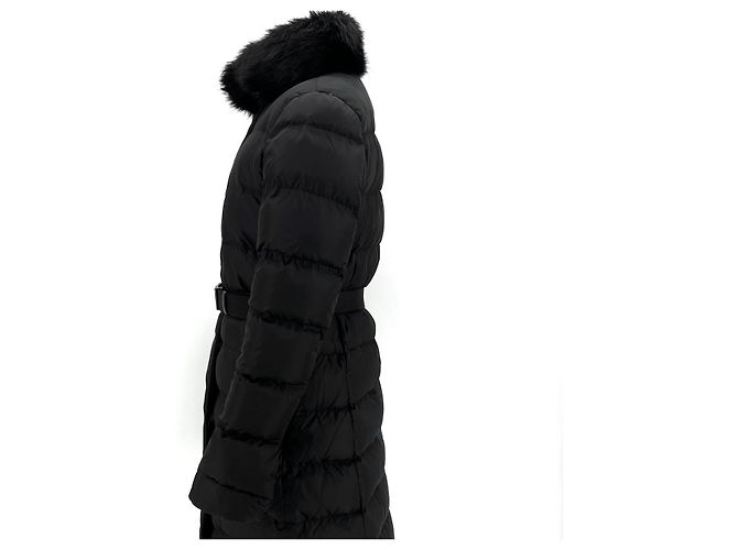 Maglione imbottito lungo con logo Prada da donna Nero - vista 5