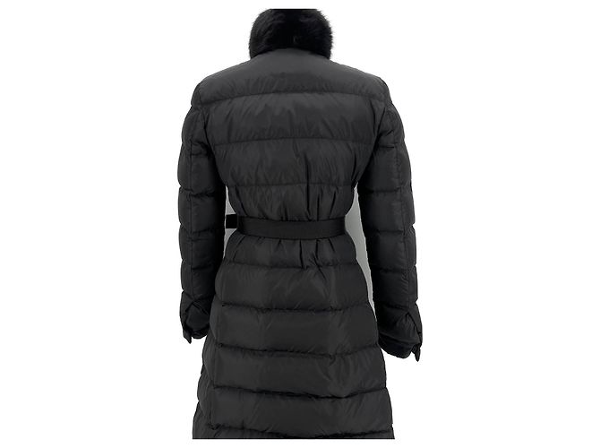 Maglione imbottito lungo con logo Prada da donna Nero - vista 7