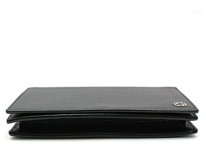 Gucci Mini borsa a tracolla WOC con logo intrecciato nera Nero - vista 5