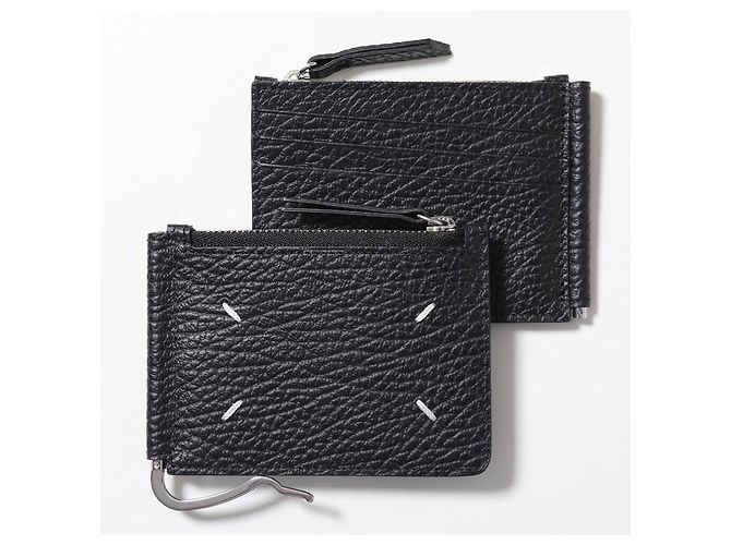 Maison Martin Margiela Classic Leather Wallet Black - view 3