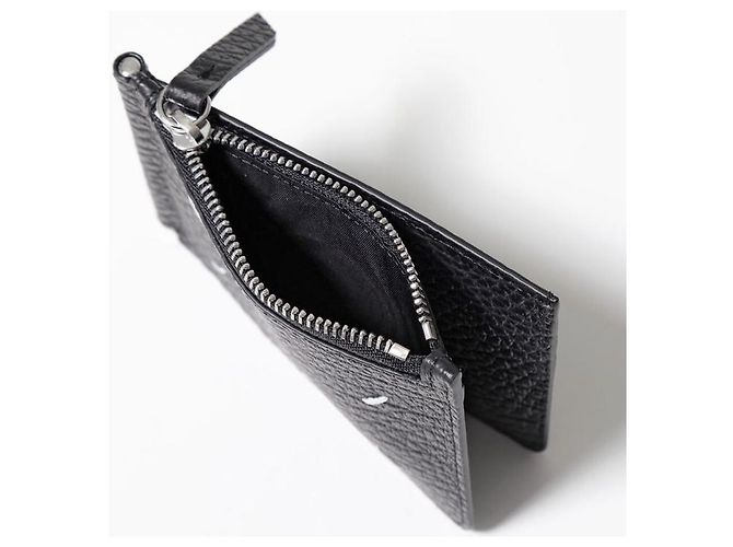 Maison Martin Margiela Classic Leather Wallet Black - view 6