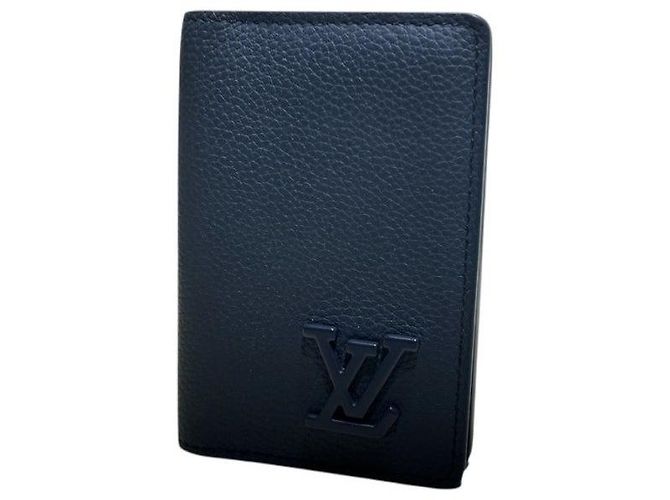 Organizer Louis Vuitton Portacarte Aerogram Marine blu navy - vista 4